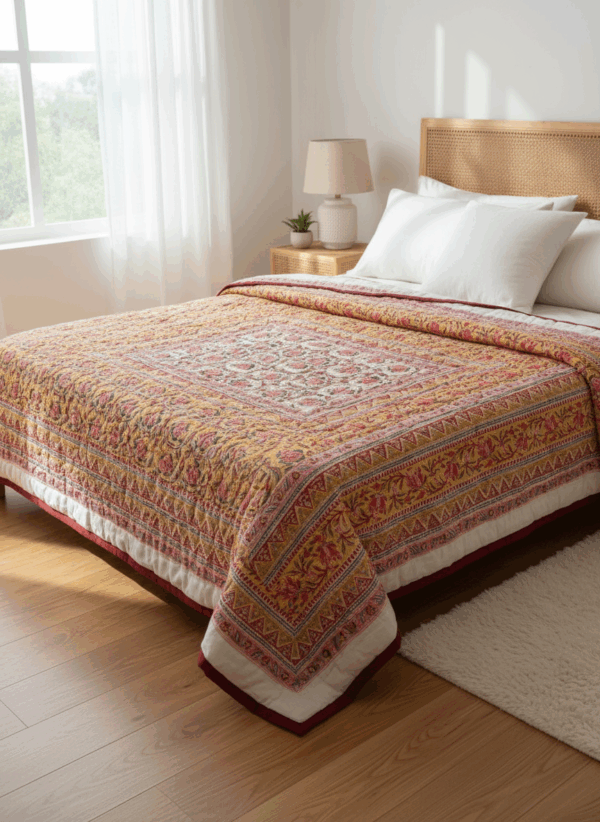 Rajasthani Quilt ( 60×90 Inches)