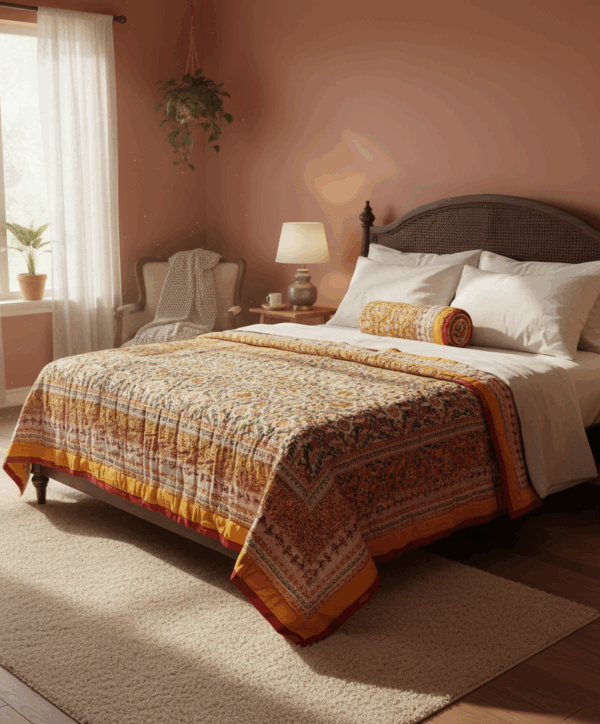 Rajasthani Quilt (90X108 Inches)